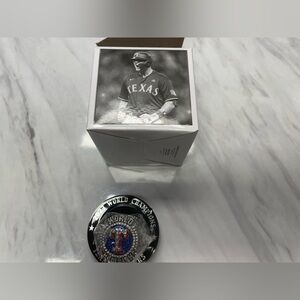 MLB World Series Championship Ring Replica - Blue, Red, Silver